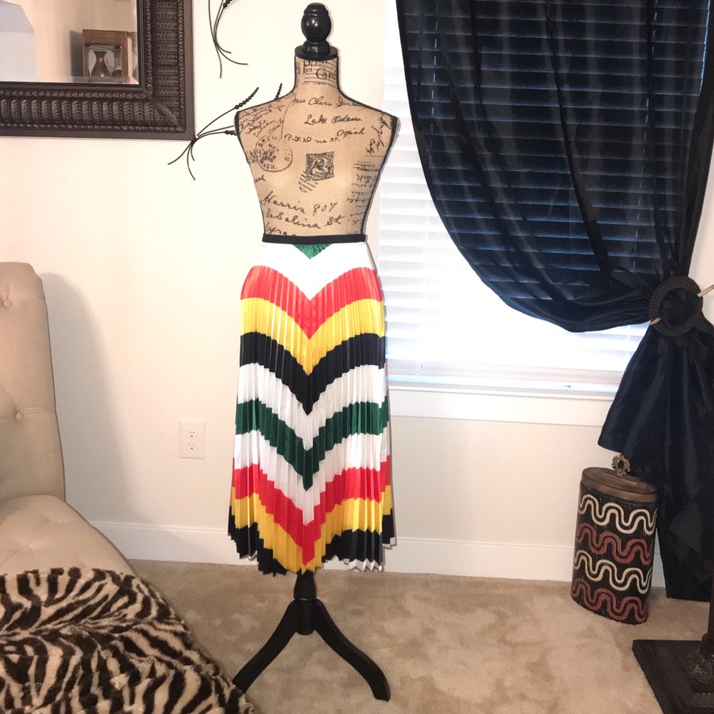 Women pleated skirt/—- NWOT